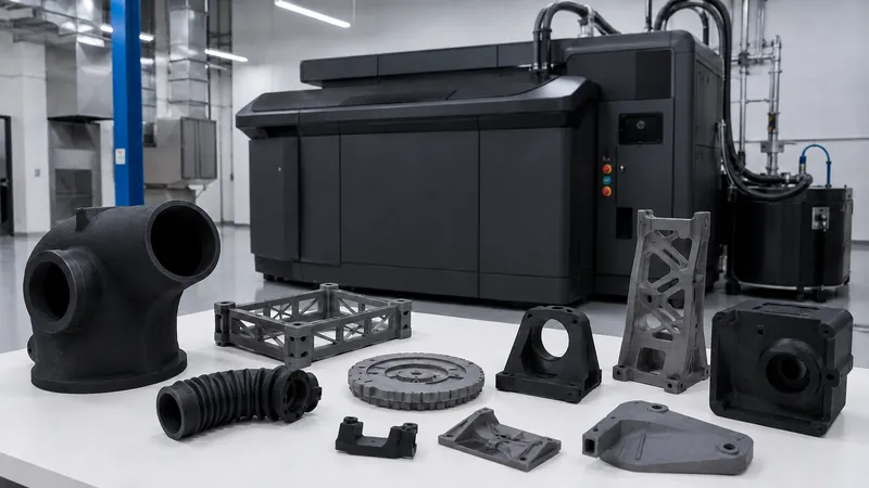 MJF Multi Jet Fusion 3D printing Dubai UAE β Rapid 3D